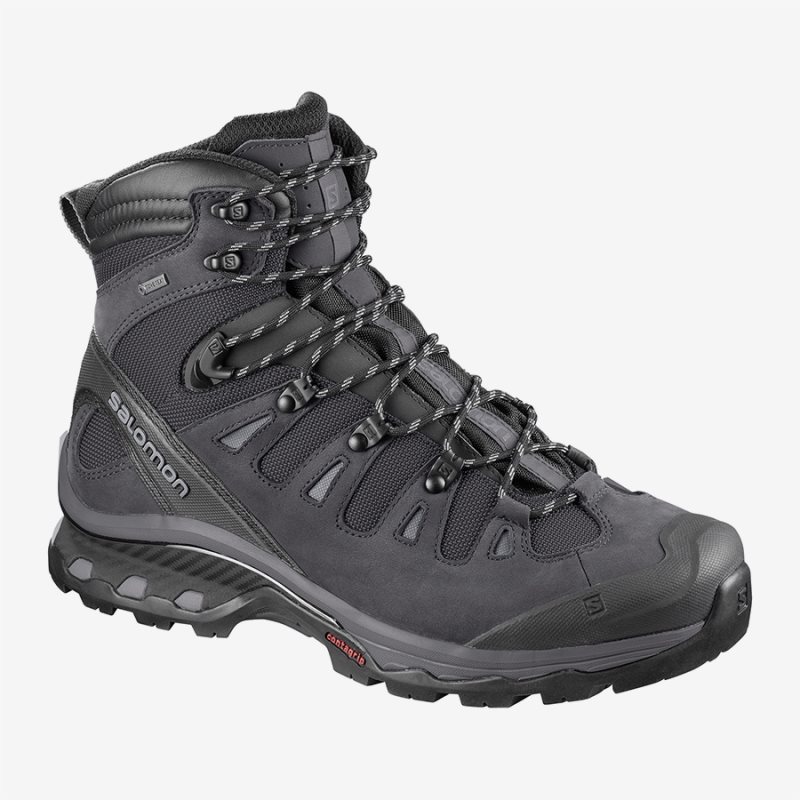 Salomon QUEST 4D 3 GTX Mens Hiking Boots Black | Salomon South Africa